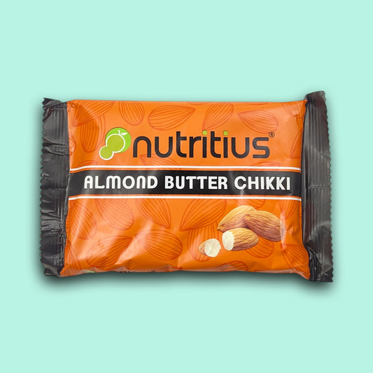 NUTRITIUS ALMOND BUTTER CHIKKI