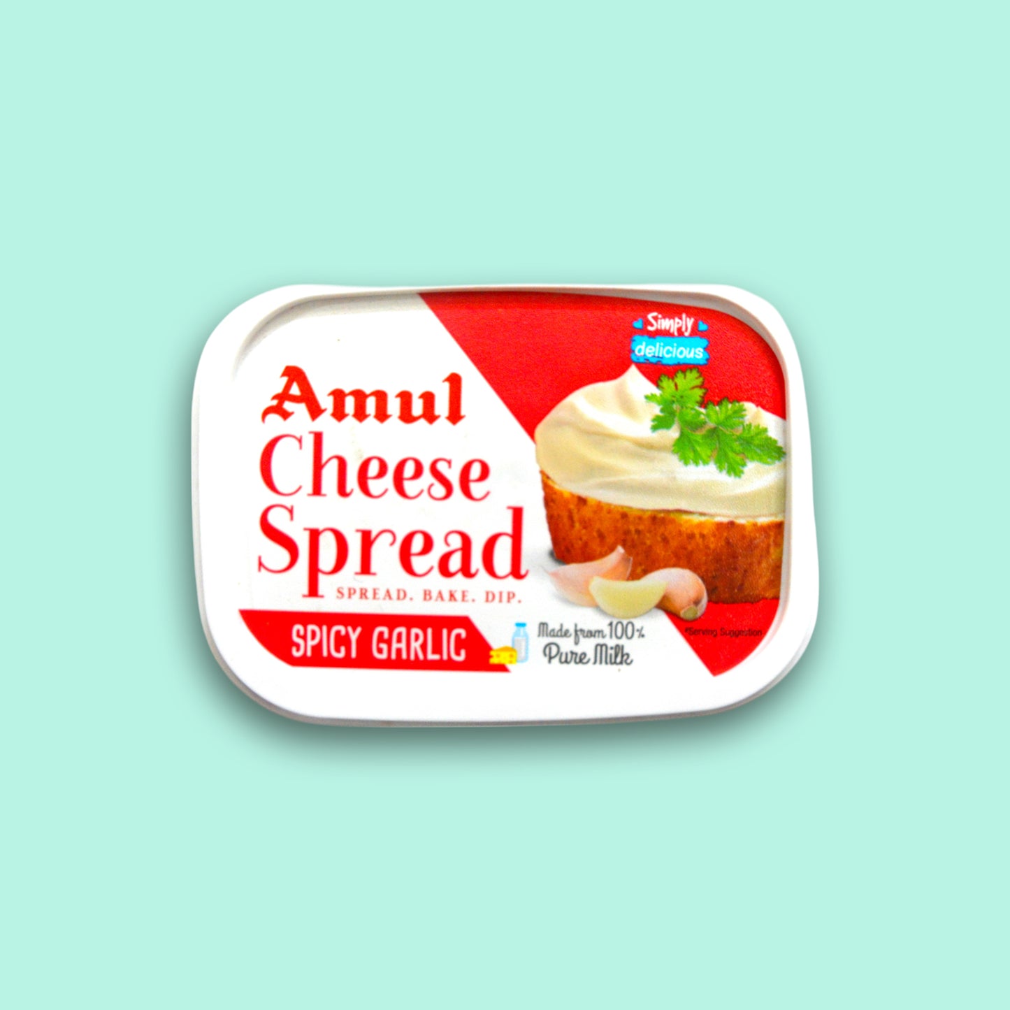 AMUL CHEESE SPREAD SPICY GARLIC