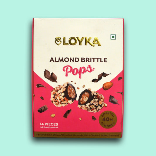 LOYKA ALMOND BRITTLE POPS